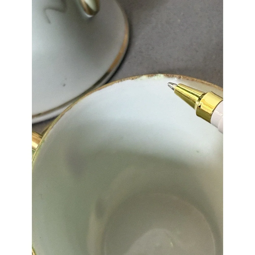 VTG Set 7 Tashiro Shoten Japan Art Deco Chocolate Coffee Pot Demitasse 1920-1930